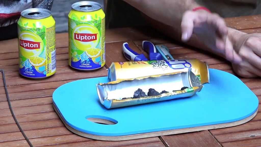 İçecek Kutuları ile Nasıl Mangal Yapılır?