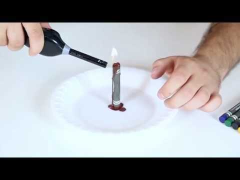 Pastel Boya ile Nasıl Mum Yapılır?