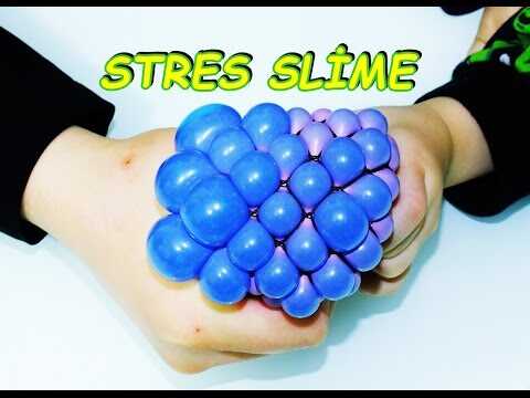 Slime Stres Topu Nasıl Yapılır